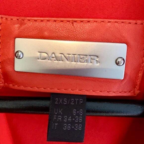 Danier moto peplum leather jacket - Picture 11 of 15